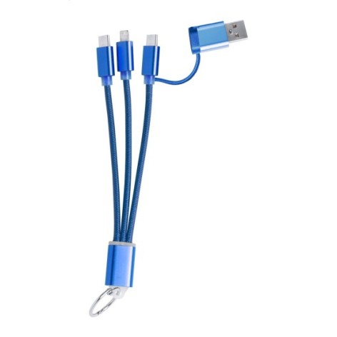 Portachiavi con cavo di ricarica USB