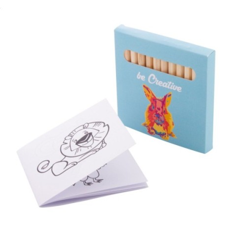 set per colorare personalizzabile a tema animali