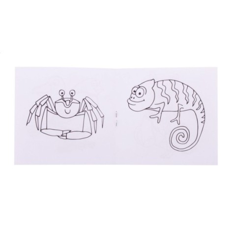set per colorare personalizzabile a tema animali