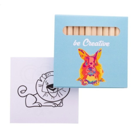 set per colorare personalizzabile a tema animali