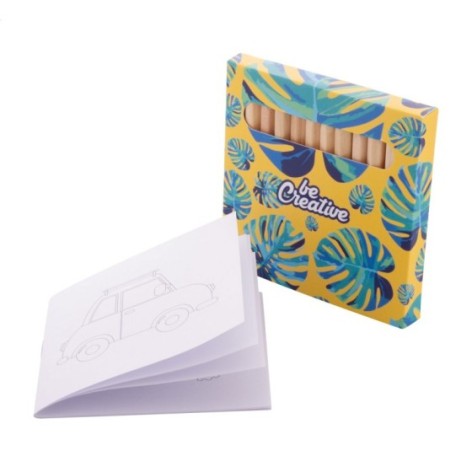 set per colorare personalizzabile a tema animali