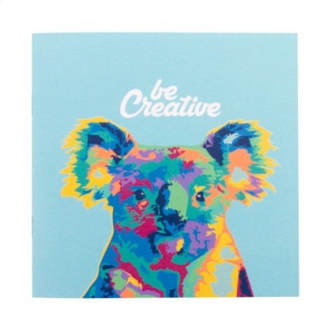 blocchetto da colorare personalizzabile a tema animali