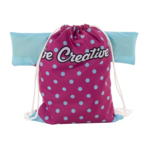 Sacca personalizzabile per bambini con coulisse