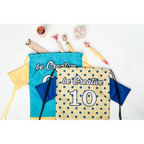 Sacca personalizzabile per bambini con coulisse