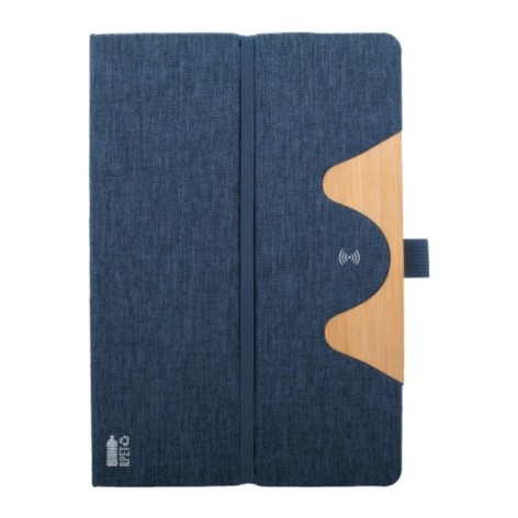 quaderno in RPET con caricatore wireless