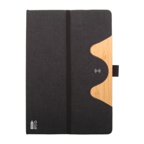 quaderno in RPET con caricatore wireless