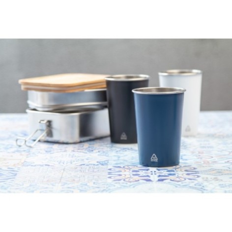 Tazza bicchiere in acciaio