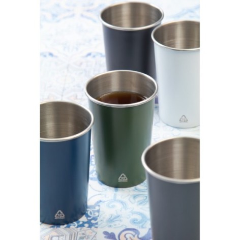 Tazza bicchiere in acciaio