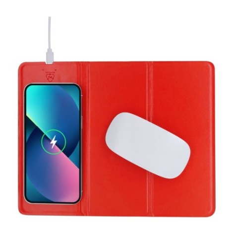 Tappetino mouse con caricatore wireless