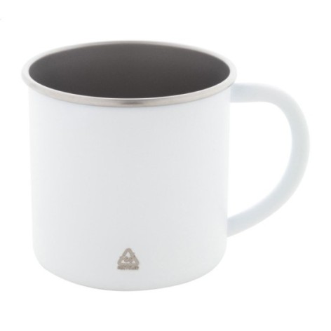 Tazza in acciaio riciclato