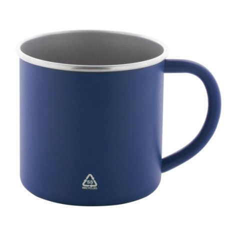 Tazza in acciaio riciclato