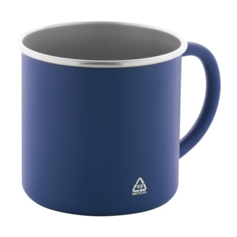 Tazza in acciaio riciclato