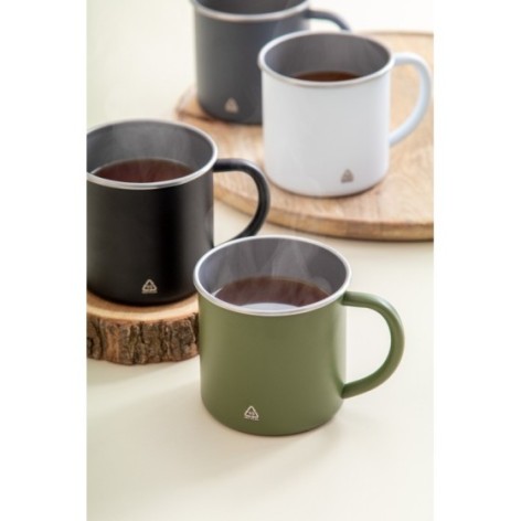 Tazza in acciaio riciclato