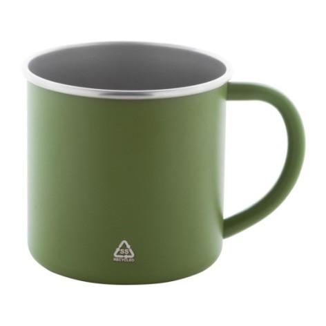 Tazza in acciaio riciclato
