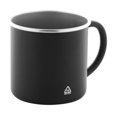 Tazza in acciaio riciclato