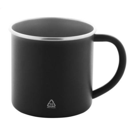 Tazza in acciaio riciclato