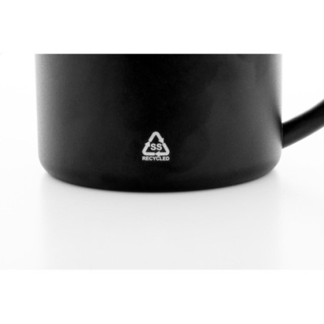 Tazza in acciaio riciclato