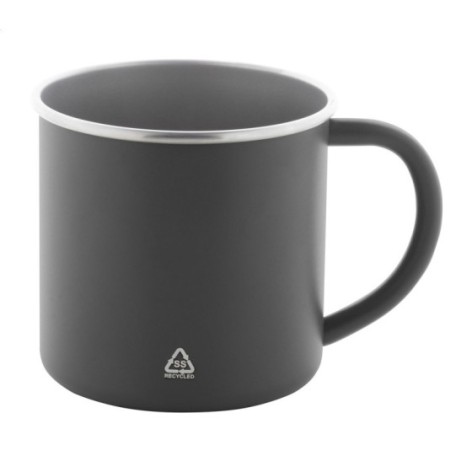 Tazza in acciaio riciclato