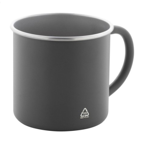 Tazza in acciaio riciclato