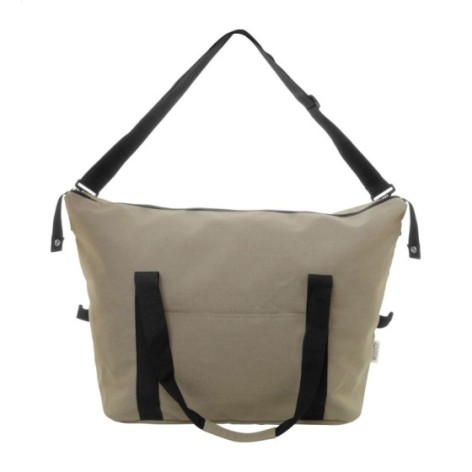 Borsa da viaggio in tela riciclata