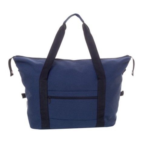 Borsa da viaggio in tela riciclata