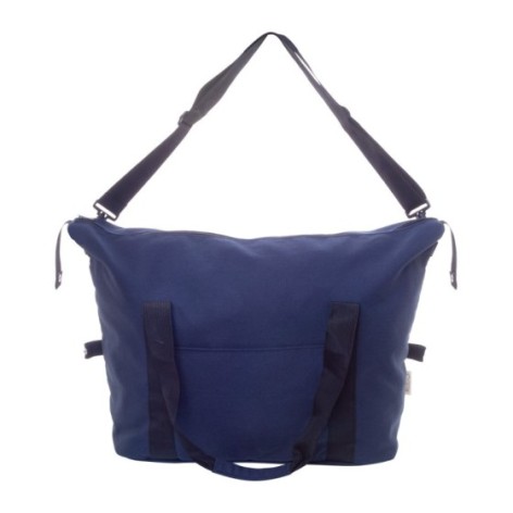 Borsa da viaggio in tela riciclata