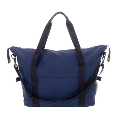 Borsa da viaggio in tela riciclata