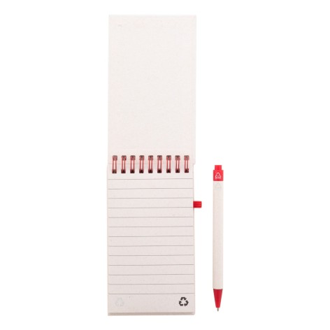 Quaderno in riciclato cartone per il latte