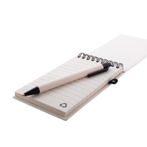 Quaderno in riciclato cartone per il latte