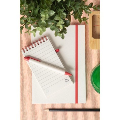 Quaderno in riciclato cartone per il latte