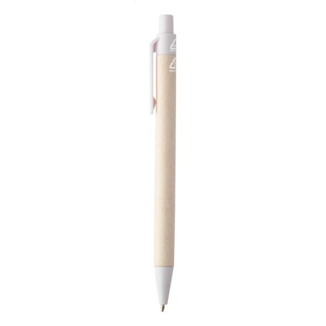 Penna a sfera in riciclato cartone per il latte