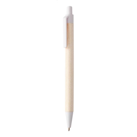 Penna a sfera in riciclato cartone per il latte