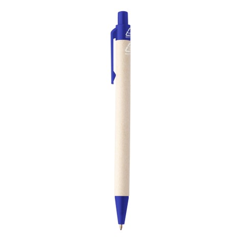 Penna a sfera in riciclato cartone per il latte