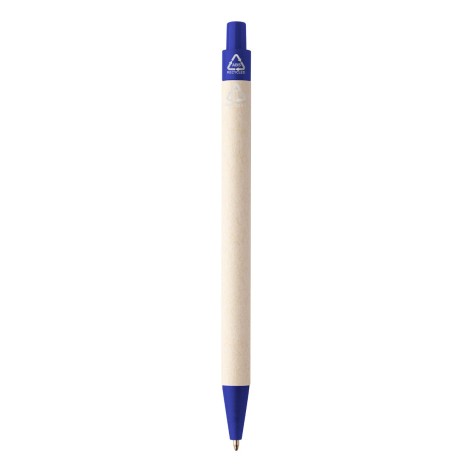 Penna a sfera in riciclato cartone per il latte