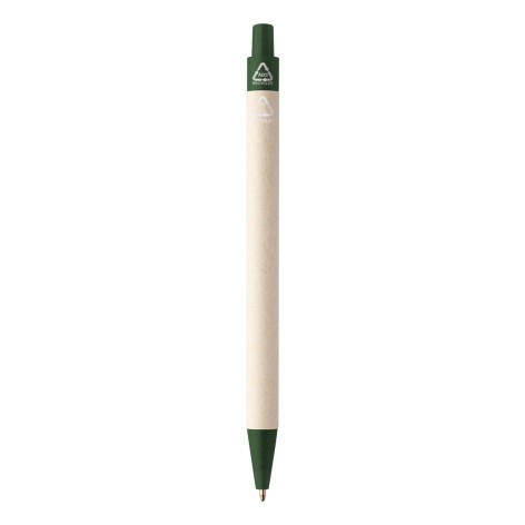 Penna a sfera in riciclato cartone per il latte