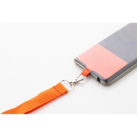 Lanyard in RPET portacellulare