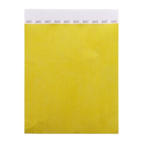 braccialetti in tyvek (10 pz)