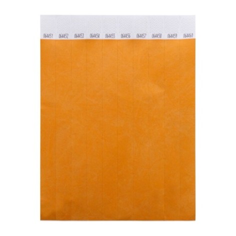 braccialetti in tyvek (10 pz)