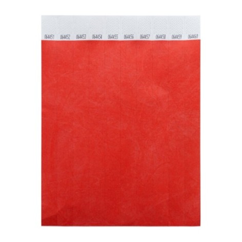 braccialetti in tyvek (10 pz)