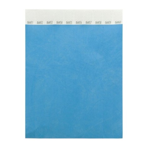 braccialetti in tyvek (10 pz)