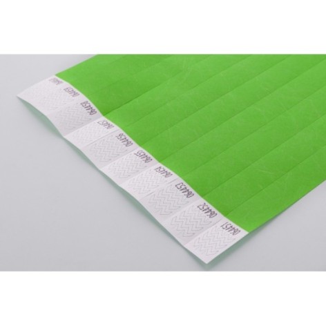 braccialetti in tyvek (10 pz)