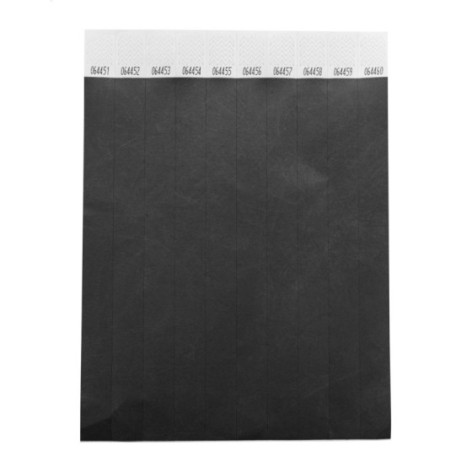 braccialetti in tyvek (10 pz)