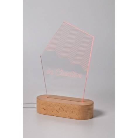 Trofeo con illuminazione a LED