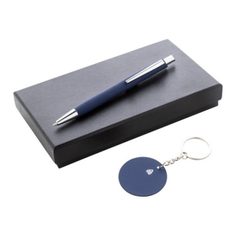 Set penna con portachiavi