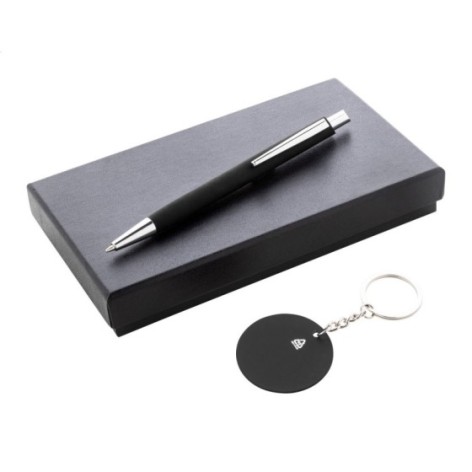 Set penna con portachiavi