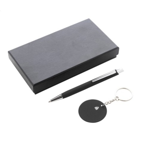 Set penna con portachiavi