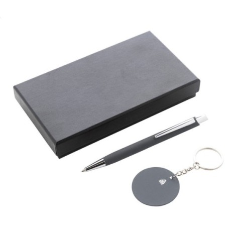Set penna con portachiavi