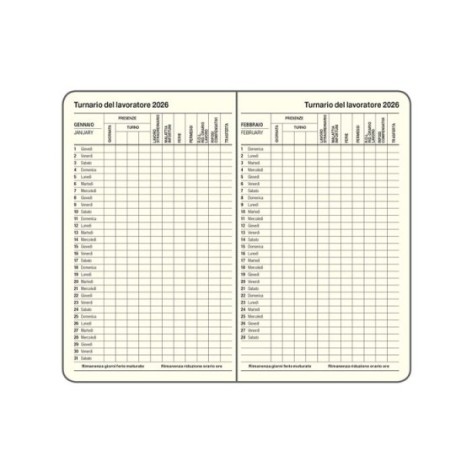 AGENDA SETTIMANALE