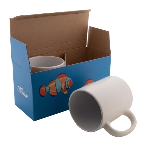 scatola doppia per mug personalizzabile