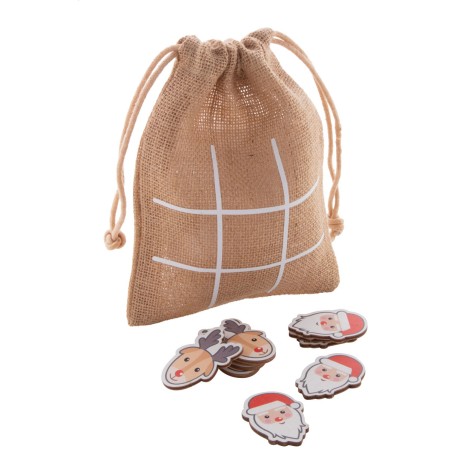 Gioco tris natalizio, Babbo Natale e renne